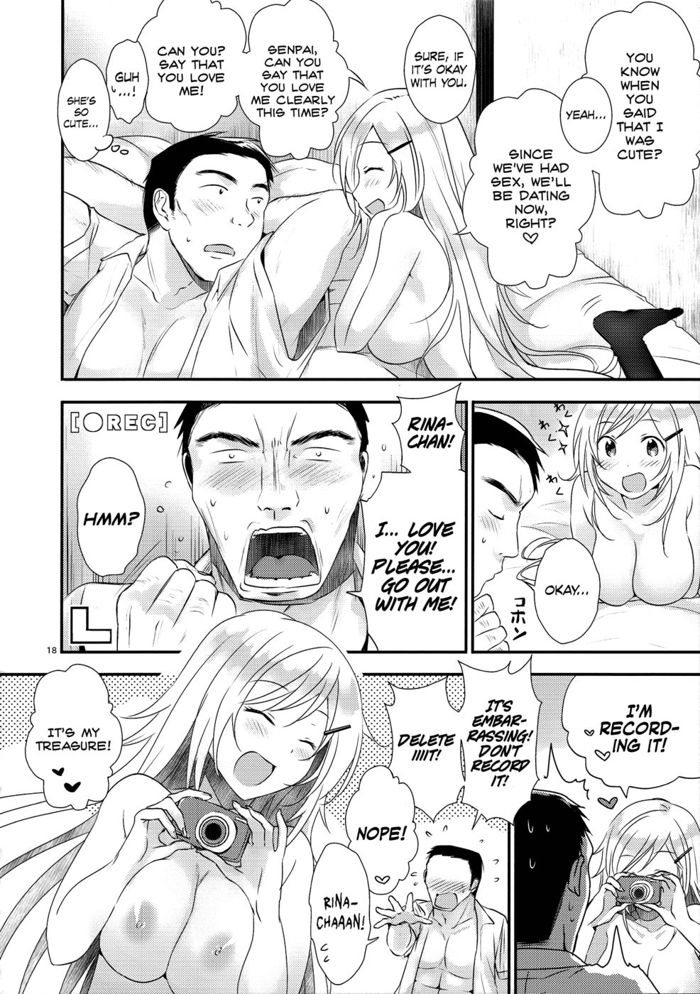 Hentai Manga Comic-I love you, Senpai-Read-17